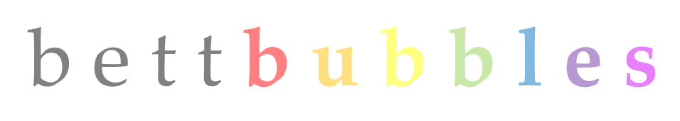 b e t t b u b b l e s